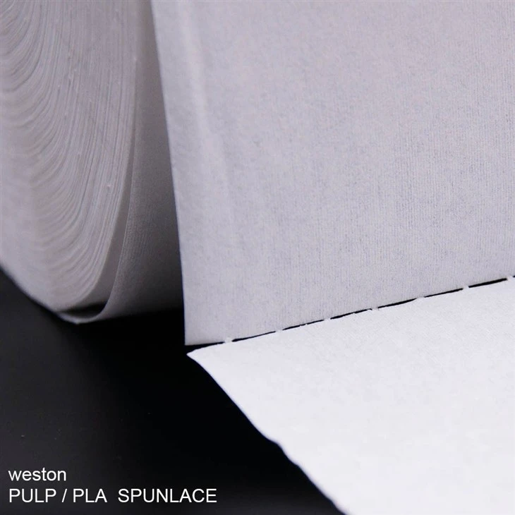 woodpulp pla spunlace